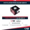 HP VENTILADOR PARA DL380 G10