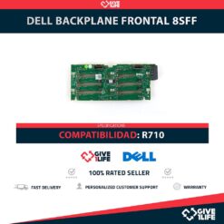 DELL BACKPLANE FRONTAL 8SFF PARA R710 PN:0MX827