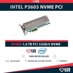 INTEL SSD DC P3605 1.6TB NVMe PCIe 3.0 - SSDPEDME016T4S IFDPC5EA3ORC16.T