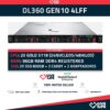HP Proliant DL360 Gen10 4LFF 2x Gold 5118 24 Núcleos 48 Hilos 96GB RAM 1.6TB SSD P408i 2 PSU