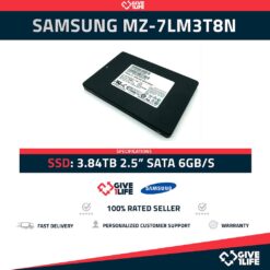 Samsung PM863a MZ-7LM3T8N SSD 2.5" 3.84TB SATA 6GB/s