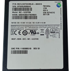 Alternative view of SAMSUNG PM1633a 3.84TB SSD 2.5" SAS-3 12GB/S - MZILS3T8HMLH-000C3
