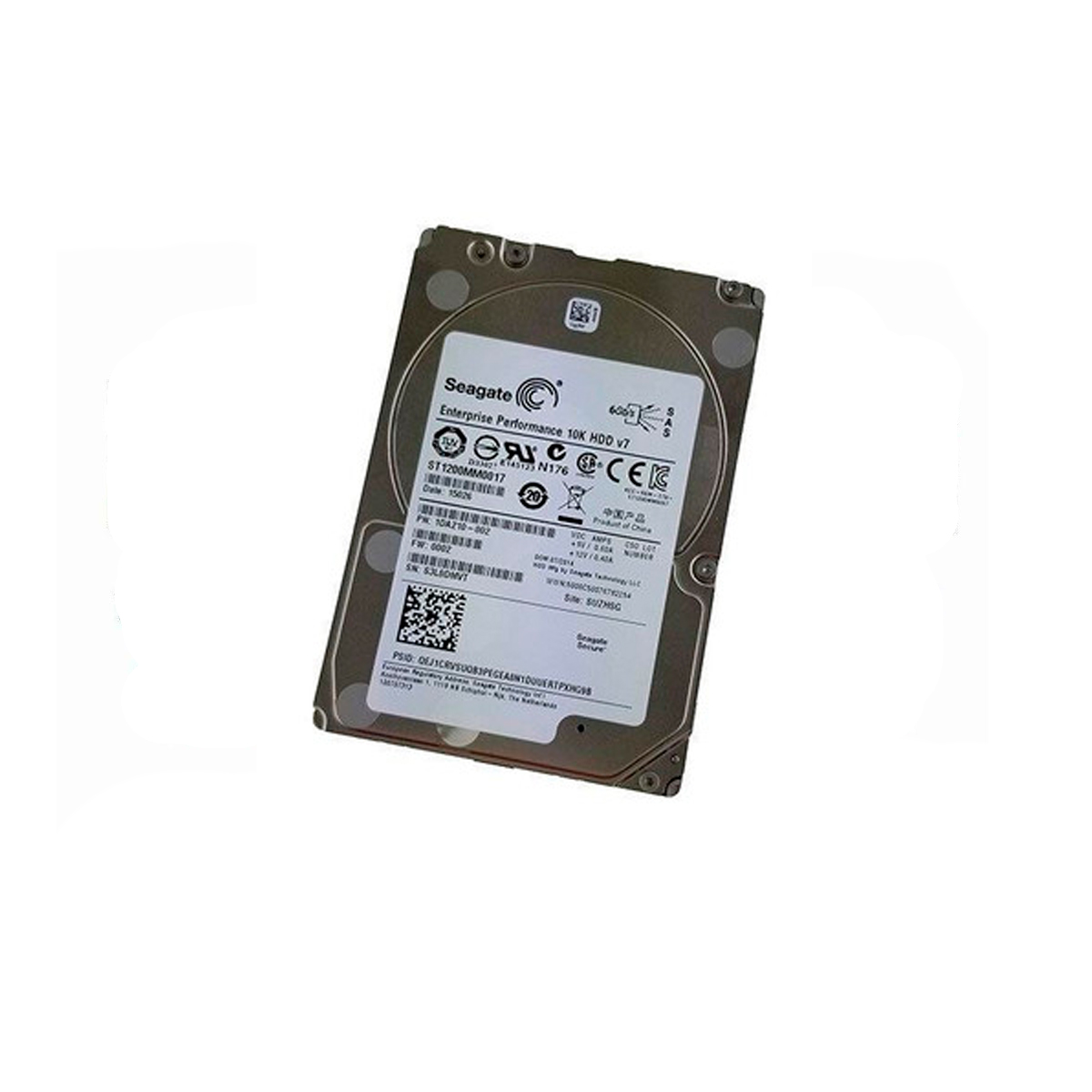 SEAGATE ST1200MM0017 1.2TB HDD 2,5" SAS-2 6GB/S 10K 64MB - Imagen 2