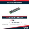 SSD 512GB M.2 SATA 6GB/S PCI-E 3.0 X4 CATEGORÍA DATACENTER