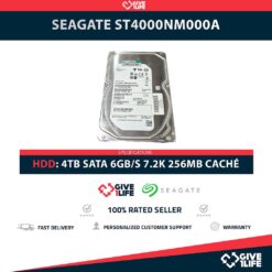 SEAGATE ST4000NM000A 4TB HDD 3.5" SATA-3 6GB/S 7.2K 256MB