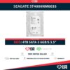 HP SEAGATE ST4000NM0035 4TB HDD 3.5" SATA-3 6GB/S 7.2K 128MB