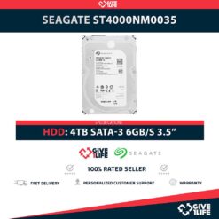 HP SEAGATE ST4000NM0035 4TB HDD 3.5" SATA-3 6GB/S 7.2K 128MB
