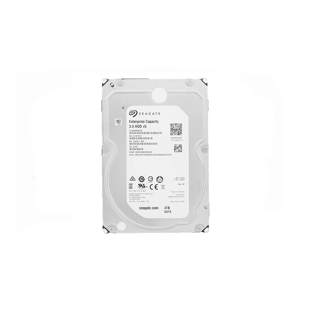 HP SEAGATE ST4000NM0035 4TB HDD 3.5" SATA-3 6GB/S 7.2K 128MB - Imagen 2