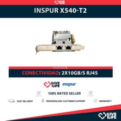 Inspur X540-T2 2x RJ45 10GB/S Perfil Largo