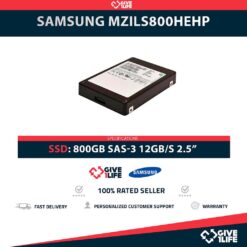 SAMSUNG MZILS800HEHP SSD 800GB SAS-3 12GB/s