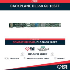 HP 692479-001 Backplane Frontal 10SFF 10 Bahías de 2.5" para DL360 G8