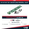 HP 647407-001 Backplane Frontal 12LFF 12 Bahías de 3.5" para DL380p G8