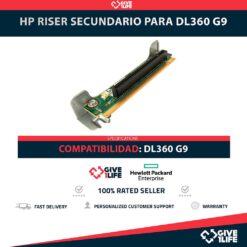 HP RISER SECUNDARIO PARA DL360 G9 PN: 779157-001 / 775420-001