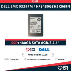 DELL EMC 03397M / HFS480G3H2X069N SSD 480GB 2.5″ SATA 6GB/S