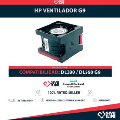 HP VENTILADOR PARA DL380 / DL560 G9 PN: 747597-001 / 796850-001 / 777285-001