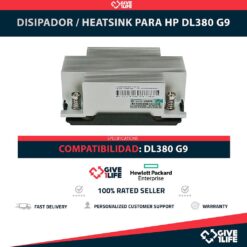 Disipador / Heatsink para HP DL380 G9 PN: 777290-001