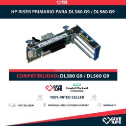 HP RISER PRIMARIO PARA DL380 G9 / DL560 G9 PN: 777281-001 / 729804-001