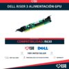 DELL RISER 3 PCI-E ALIMENTACIÓN GPU PARA R630 PN: 08KY74, 06R1H1