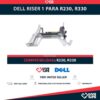 DELL RISER 1 PARA R230, R330 PN: 0GDD36 / 0593D8