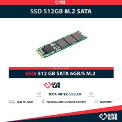 SSD 512GB M.2 2280 SATA 6GB/S PCI-E 3.0 X4 CATEGORÍA DATACENTER