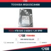 TOSHIBA MG03SCA400 4TB HDD 3.5" SAS-2 6GB/S 7.2K RPM