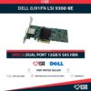 DELL 0J91FN LSI 9300-8e DUAL PORT 12GB/S SAS HBA PCIE PERFIL ALTO + PERFIL BAJO