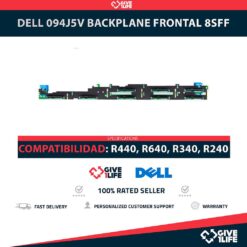 DELL 94J5V Backplane Frontal 8SFF 8 Bahías de 2.5" para R440, R640, R340, R240