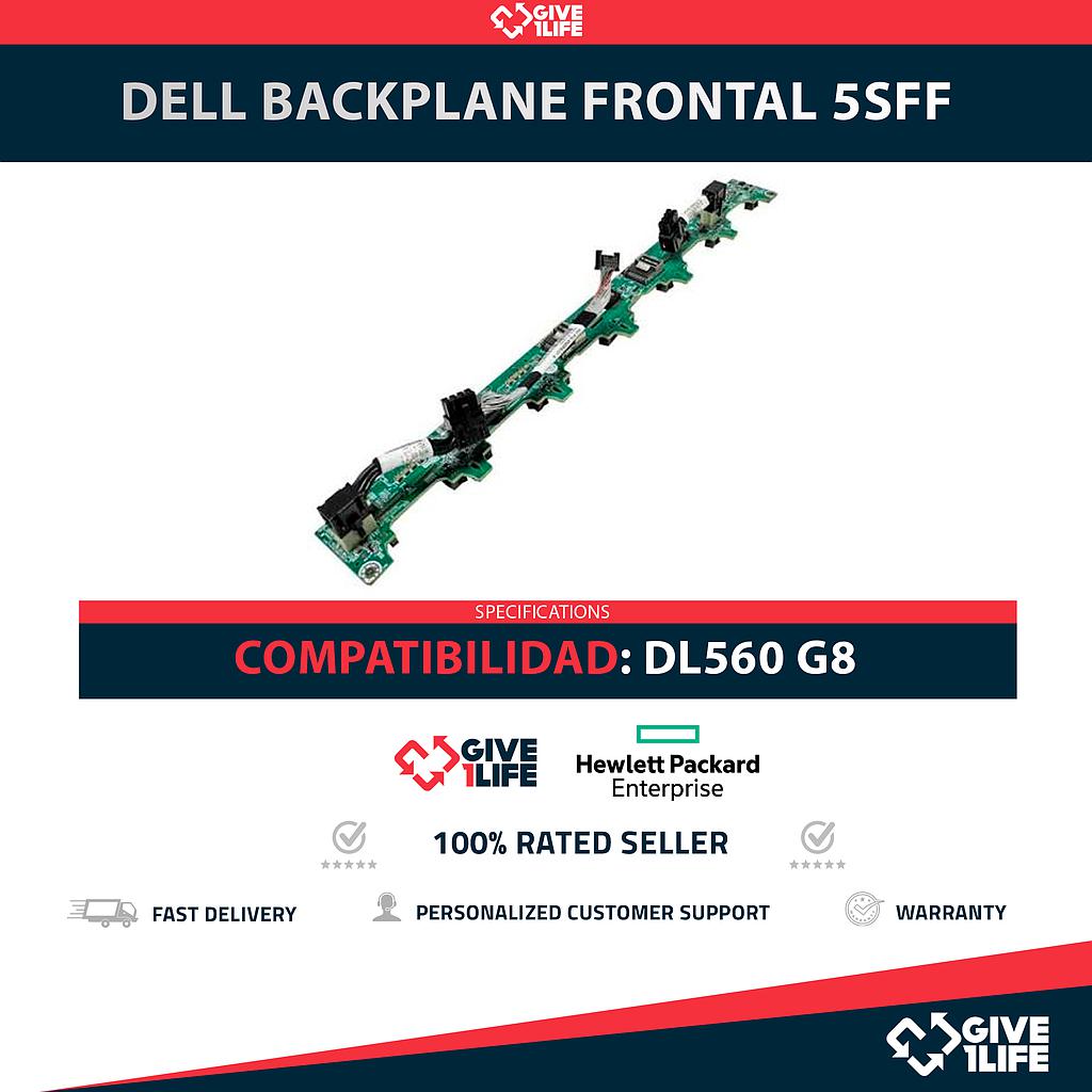 HP 664930-001 Backplane Frontal 5SFF 5 Bahías de 2.5" para DL560 G8