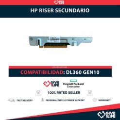 HP RISER SECUNDARIO PARA DL360 Gen10 PN: 869510-001 / 864486-001
