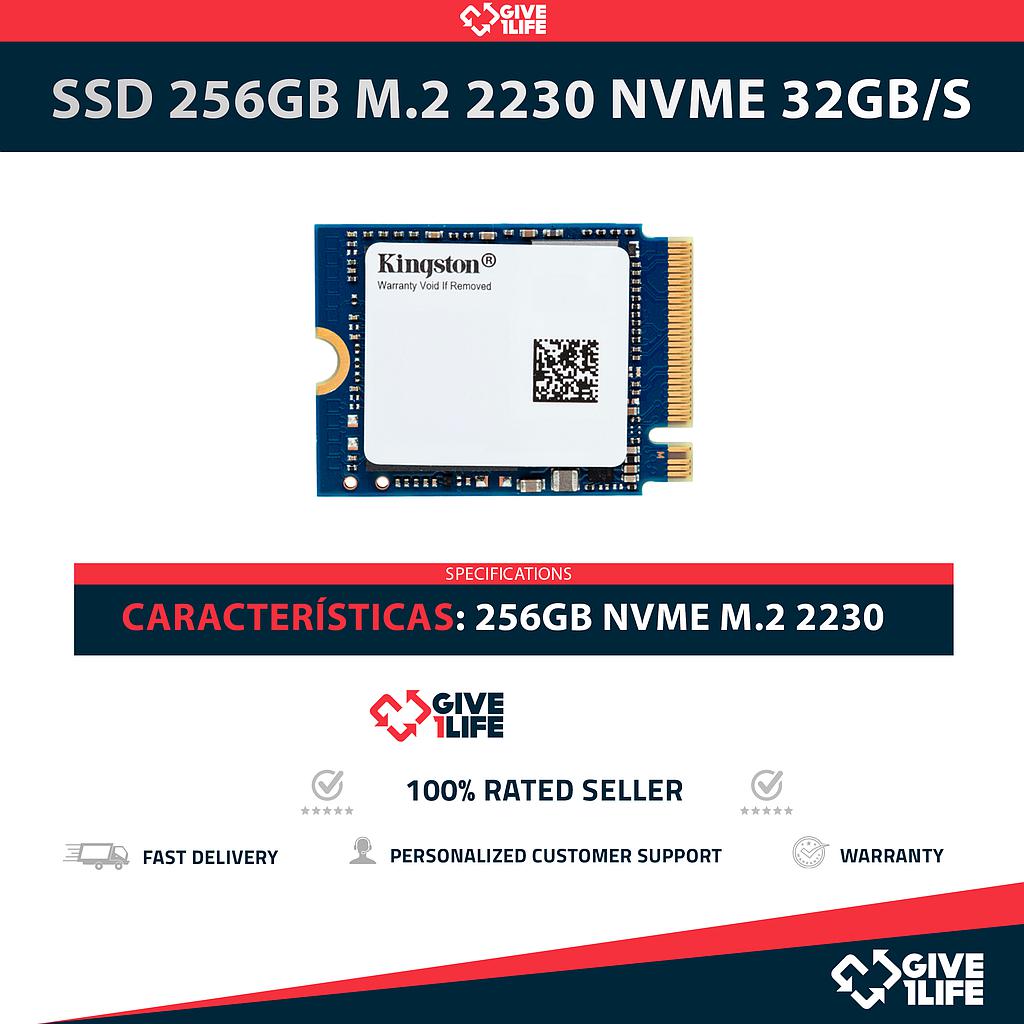 SSD 256GB M.2 2230 NVME 32GB/S CATEGORÍA DATACENTER
