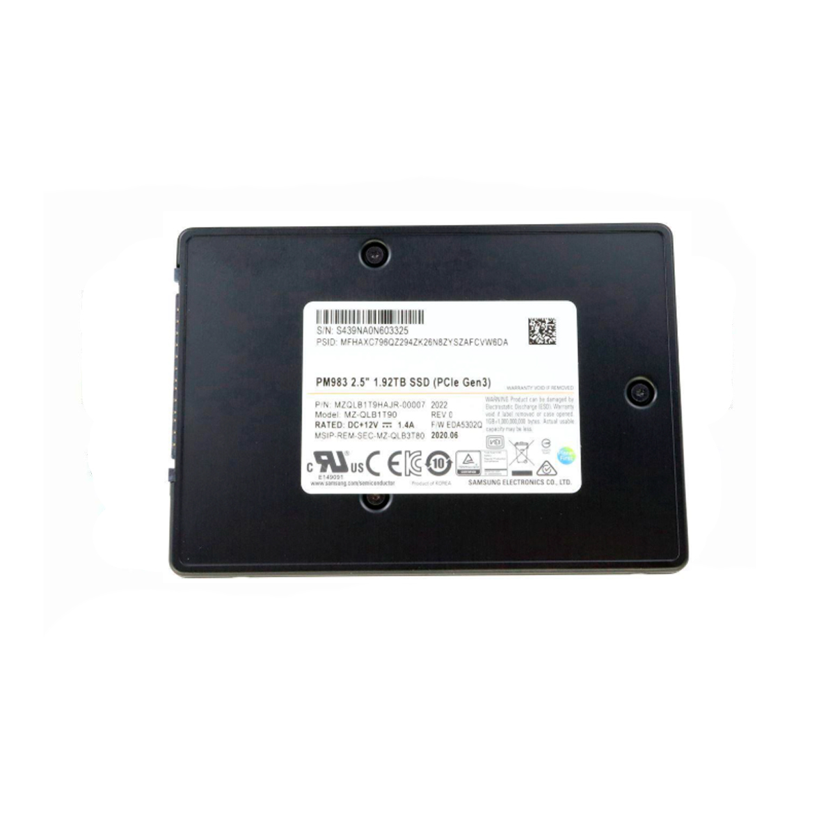 SAMSUNG MZ-QLB1T90 PM983 SSD 1.92TB 2.5″ NVME 32GB/S - Imagen 2