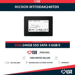 MICRON MTFDDAK240TDS SSD 240GB 2.5" SATA 6GB/S