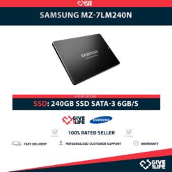 SAMSUNG MZ-7LM240N SSD 240GB 2.5″ SATA 6GB/S