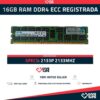 16GB 1Rx4 PC4-2133P DDR4 RAM REGISTRADA - ESPECIAL SERVIDOR