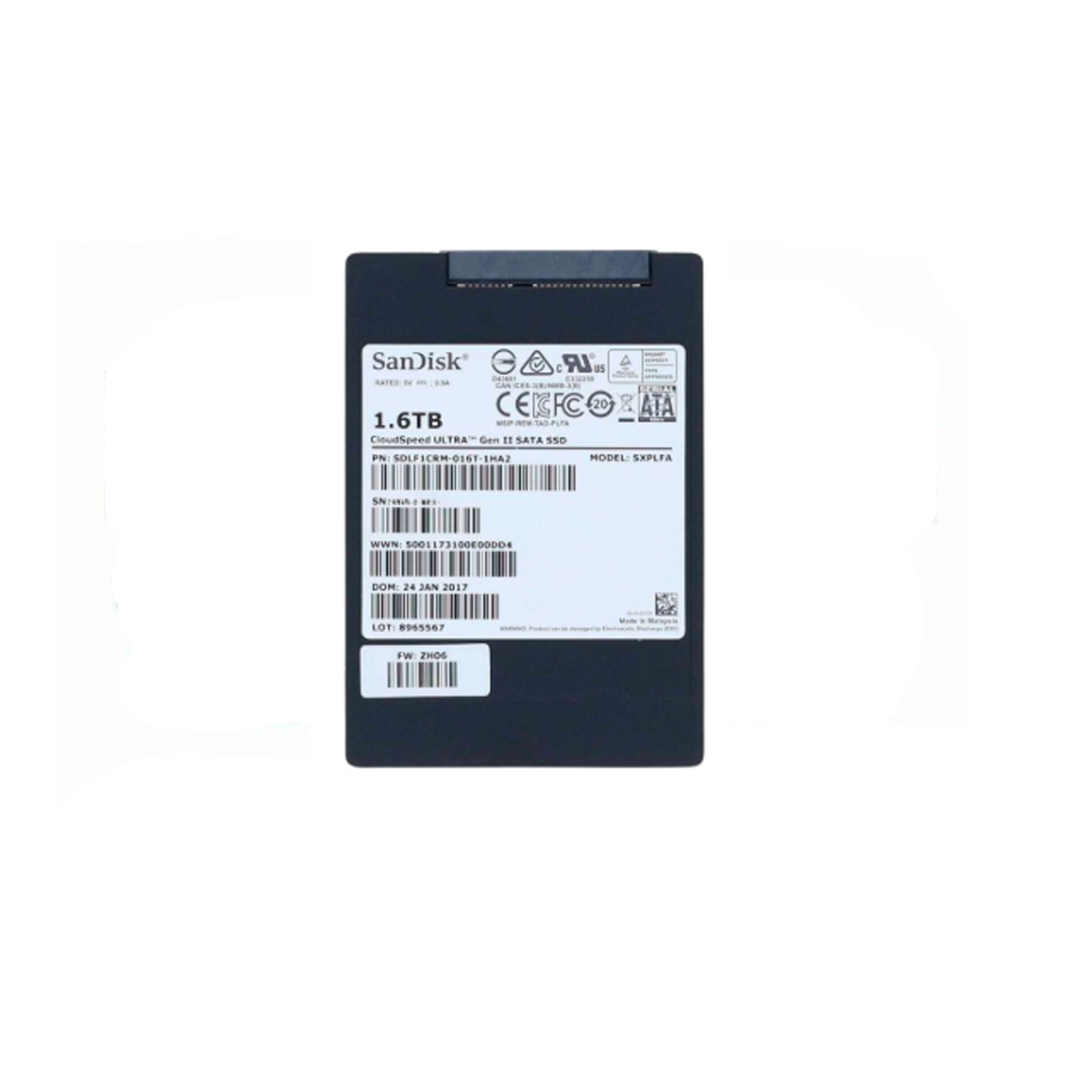 Western Digital 1.6TB SATA 6GB/s SSD SDLF1CRM-016T-1HA2 - Imagen 2