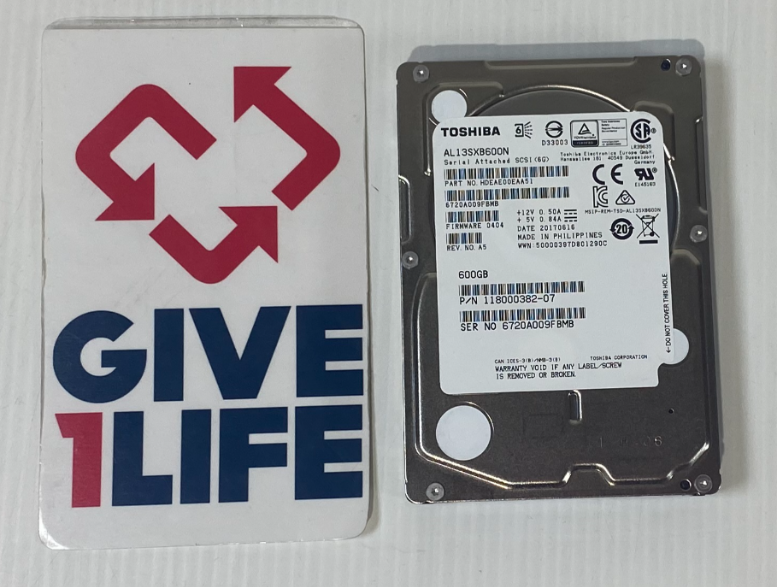 TOSHIBA AL13SXB600N 600GB HDD 2.5" SAS-2 6GB/S 15K 64MB - Imagen 2