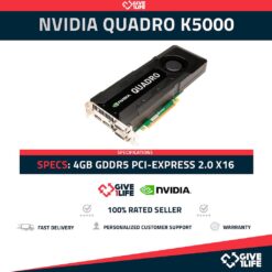 NVIDIA QUADRO K5000 RCFKT 4GB GDDR5 TARJETA GRAFICA - SERVIDOR