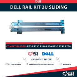 DELL POWEREDGE RAIL KIT 2U SLIDING R520 R530 R540 R720 R730 R740 R750