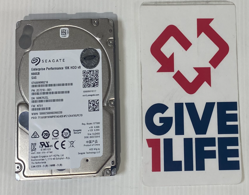 SEAGATE ST600MM0218 600GB HDD 2.5" SAS-3 12GB/S 10K 128MB - Imagen 2