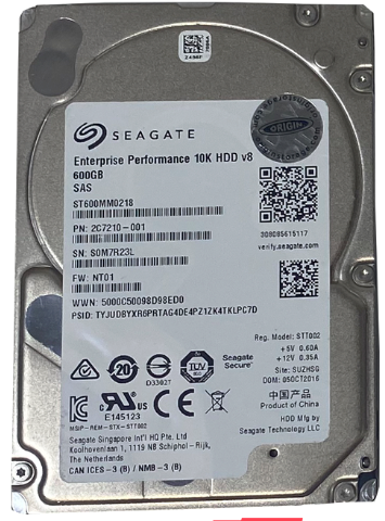 SEAGATE ST600MM0218 600GB HDD 2.5" SAS-3 12GB/S 10K 128MB - Imagen 9