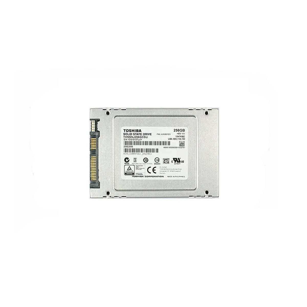 TOSHIBA THNSNJ256GCSU 256GB SSD SATA-3 6GB/S 2.5" - Imagen 2