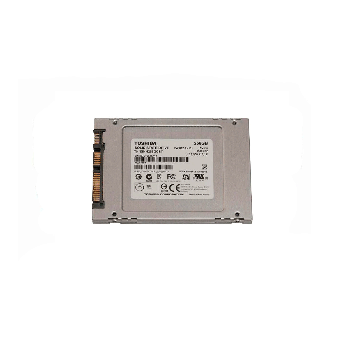 TOSHIBA THNSNH256GCST SSD 256GB 2.5″ SATA 6GB/S - Imagen 2
