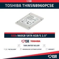 TOSHIBA THNSN8960PCSE SSD 960GB SATA-3 6GB/S 2.5"
