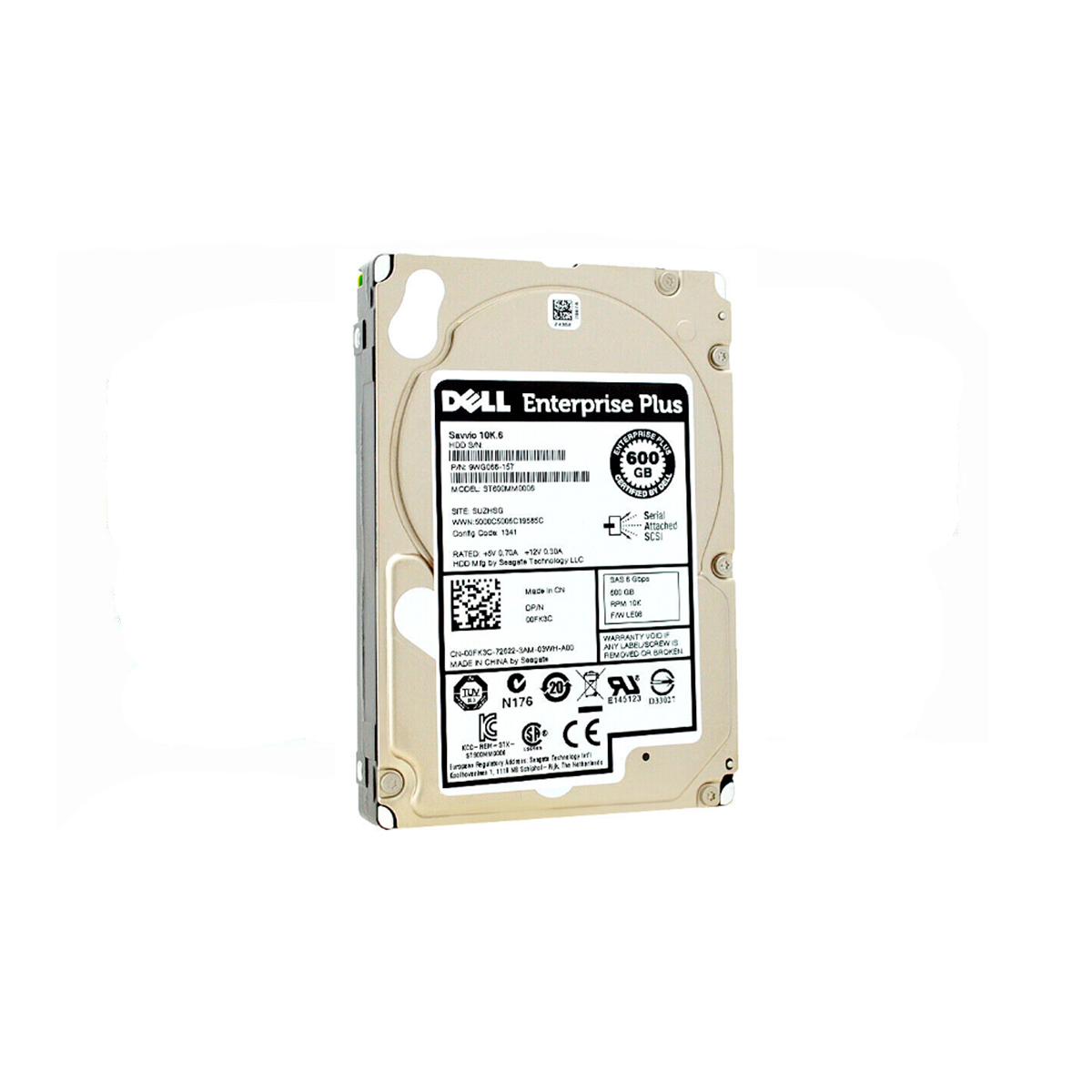DELL 0FK3C 600GB HDD 2.5" SAS-2 6GB/S 10K 64MB - Imagen 2