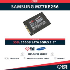 SAMSUNG MZ-7KE256 SSD 256GB 2.5″ SATA 6GB/S