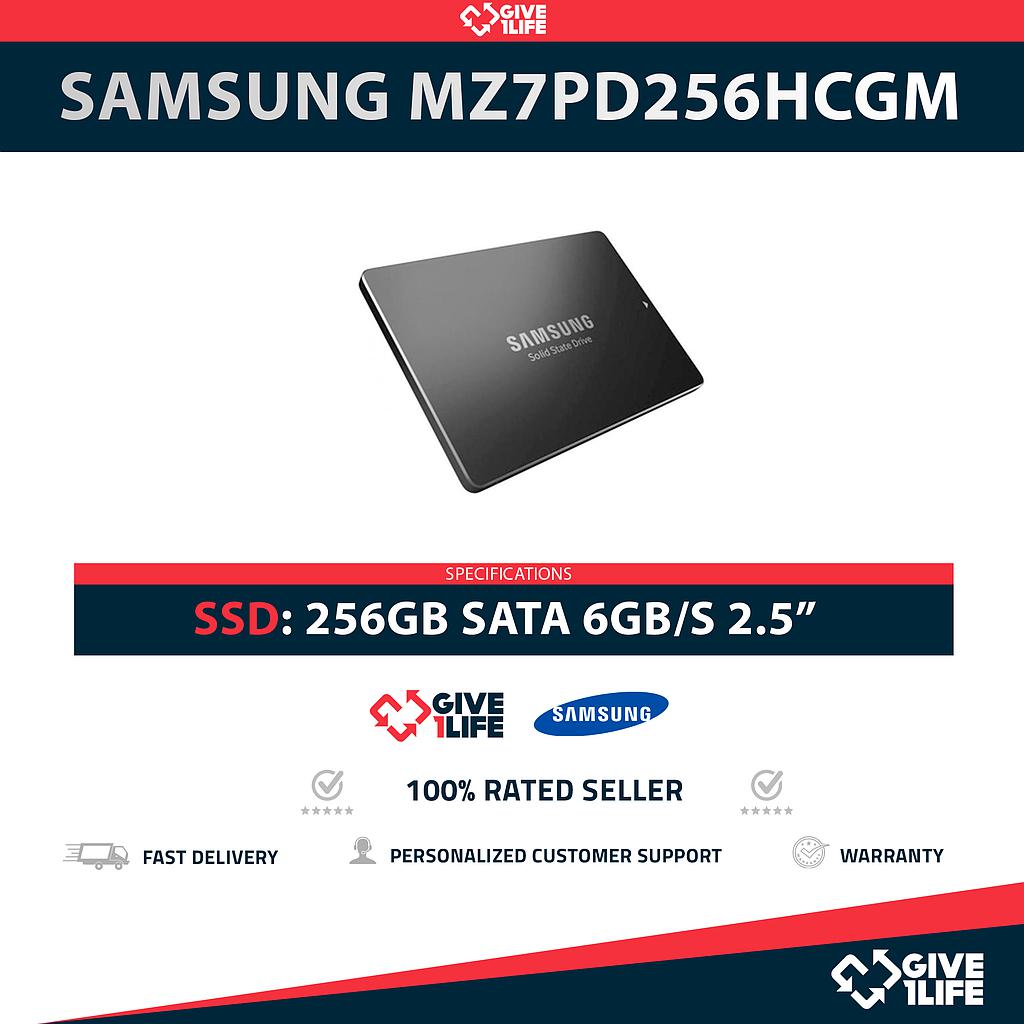 SAMSUNG MZ7P256HCGM SSD 256GB 2.5″ SATA 6GB/S