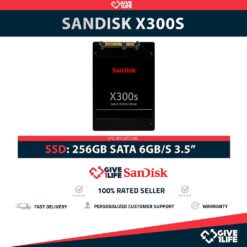 SANDISK X300S SSD 256GB 2.5″ SATA 6GB/S