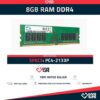 8GB 2Rx8 PC4-2133P DDR4 RAM REGISTRADA - ESPECIAL SERVIDOR