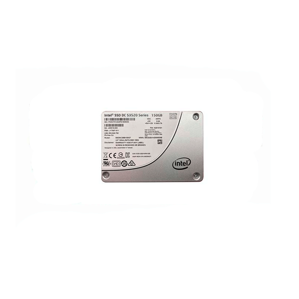 INTEL DC S3520 SERIES SSDSC2BB150G7 SSD 150GB 2.5" SATA 6GB/S - Imagen 2