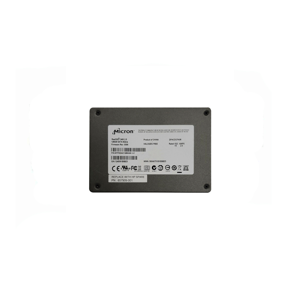 MICRON MTFDDAC128MAM SSD 128GB 2.5" SATA 6GB/S - Imagen 2